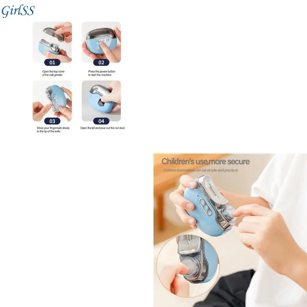 

Compact Grooming Accesories with Light Manicure Acccesory for Easy Trimming T4MB