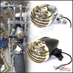 Motorcycle 12V Vintage Headlight 4.75