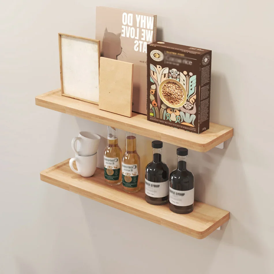 Estante de madera para baño, lavabo de cocina de oro blanco, haya de aluminio, montado en la pared, baño, ducha, champú, almacenamiento de jabón, soporte PH15