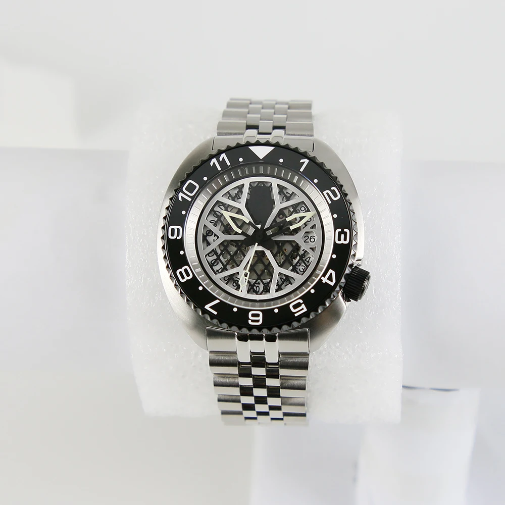 316L Stainless Steel More Color With Marker Turtle Watch Chapter Ring