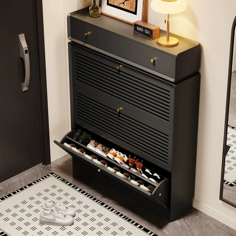 Unit Storage Shoes Kids Space Saving Japanese Corner Shoes Cabinets Narrow Secret Organizador De Zapatos Room Furniture