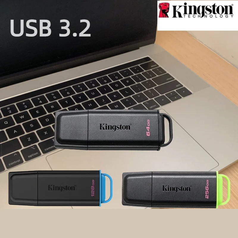 New Kingston DataTraveler Exodia USB Flash Drive USB 3.2 Pen Drive DTXG2 64GB 128GB 256GB 512GB U Disk Memory Stick for Computer