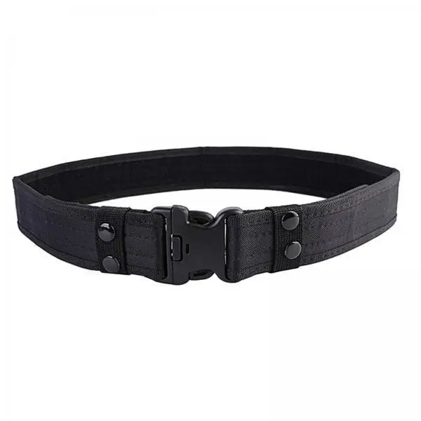Nylon Outer Belt Heavy Duty Webbing Men’s Adjustable Waist Strap with Quick Release for Leisure Sport Hiking