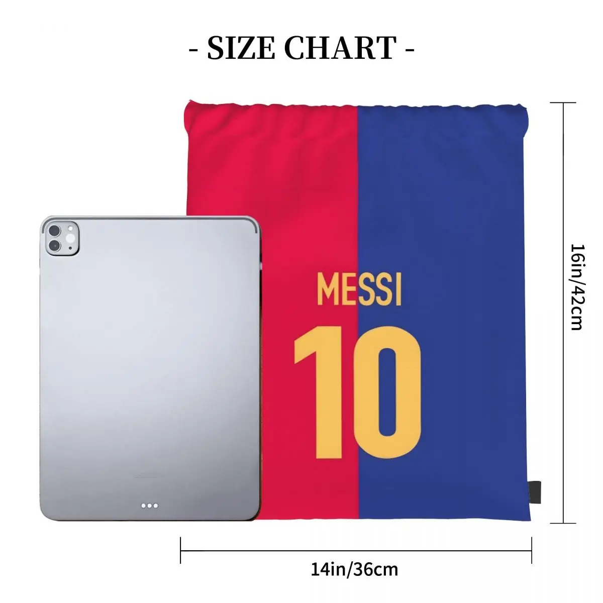 Nome personalizado à prova dwaterproof água ao ar livre praia natação esportes cordão mochila messi num 10 organizador saco de armazenamento ginásio