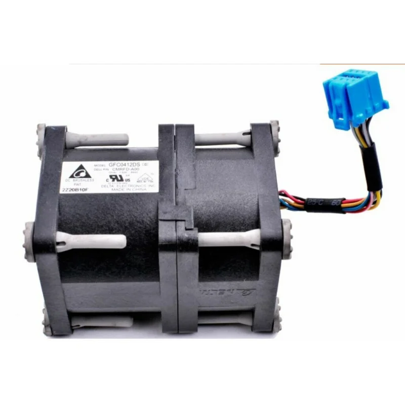 D DNHNR GFC0412DS-D 12V CPU Cooling Fan for Dell PowerEdge R420 R430 Server (Replaces P/N:0DNHNR, DNH1Y-A01)
