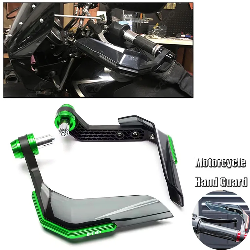 For Kawasaki Ninja ER-6N ER 6N 2006-2020 Motorcycle Modified Windshield Hand Handle Handlebar Protective Cover
