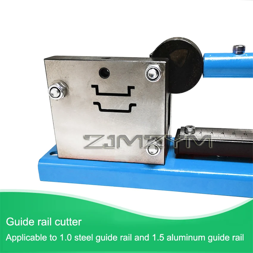 C45 Guide Rail Multifuntional Din Rail Cutter Din Rail Cutting Tool Rail Cutter With Rule Measuring NS35 1.0-1.5mm Thickness