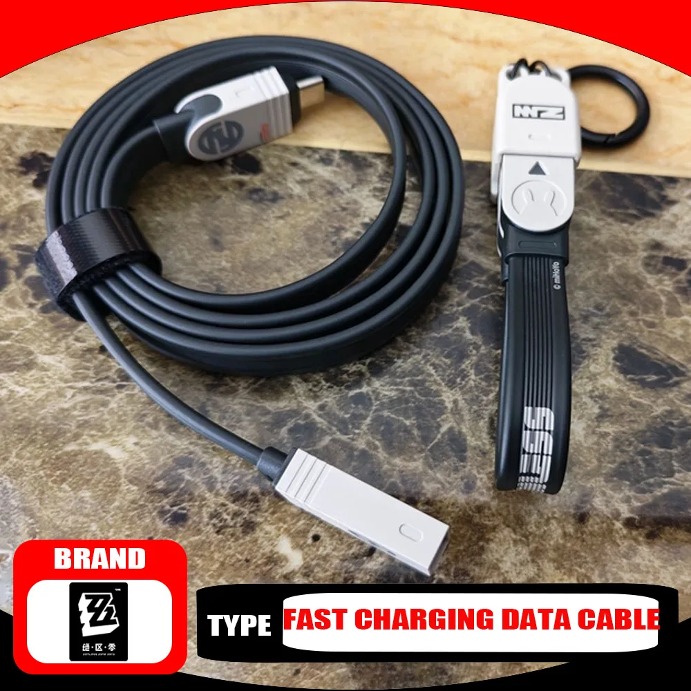miHoYo Zenless Zone Zero Rapid Electricity Pro Series 240W Extended Assembly Fast Charging Data 18CM/1M/1.18M