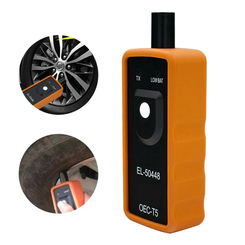 EL-50448 OEC-T5 TPMS أداة تشخيص التنشيط الطاقة الكهربائية قارئ رمز اللغة الإنجليزية محلل المحرك #4
