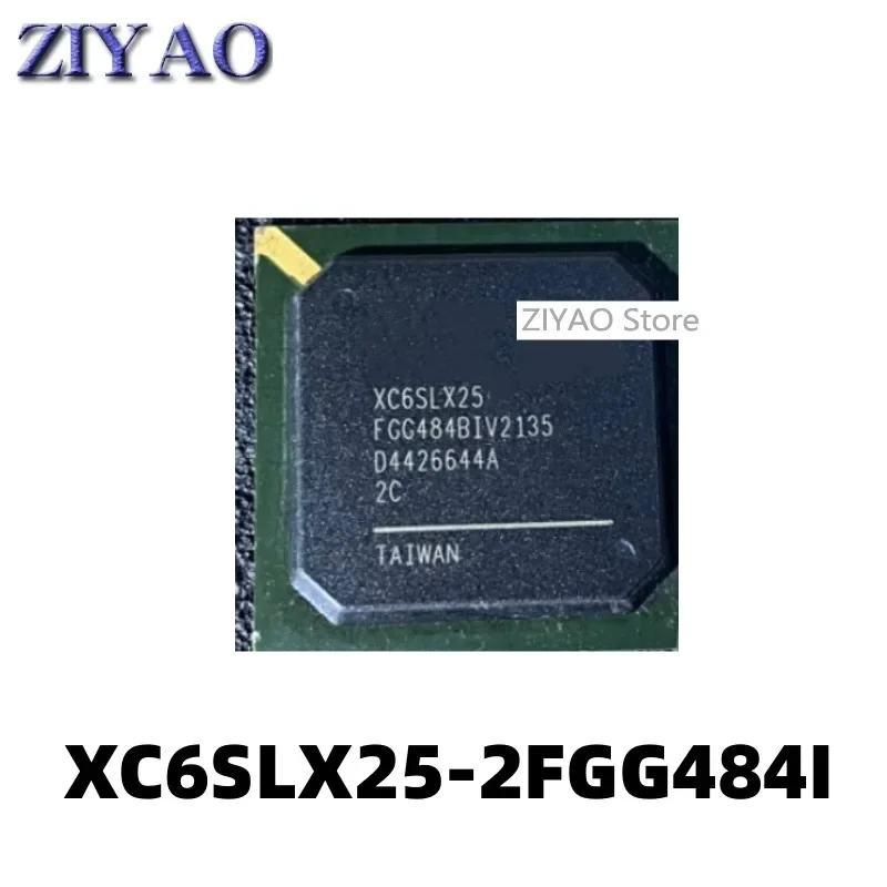 5PCS XC6SLX25-2FGG484I BGA484 packaged FPGA programmable gate array logic IC