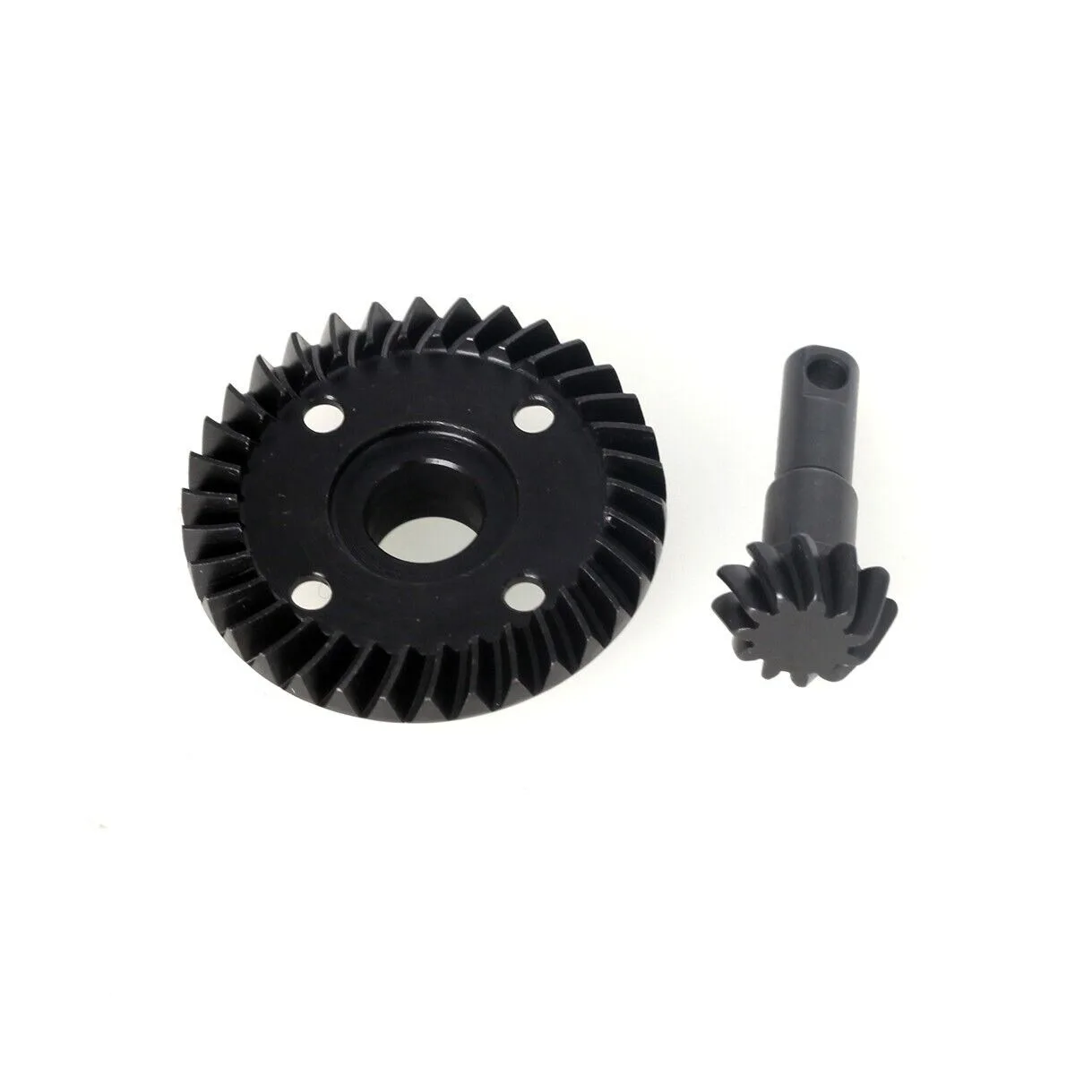 LCX Racing 1/10 RC Crawler Hard Steel Front Rear Axle Bevel Gear Set 34T-11T for Traxxas TRX4 TRX6 Upgrades Parts Accessories