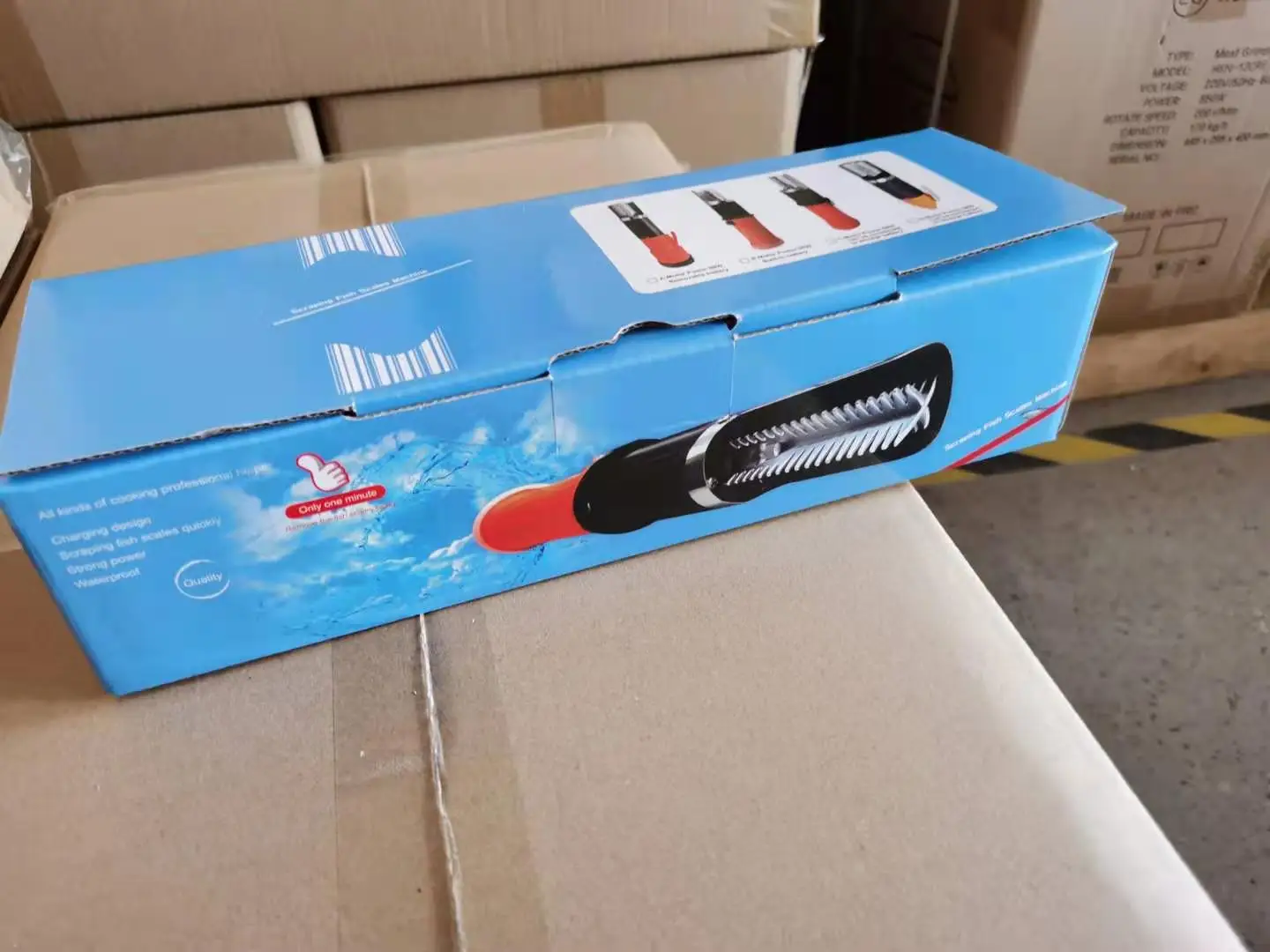 2021 Newest Automatic Fish Cleaning Machine Mini Fish Skin Removersea transport