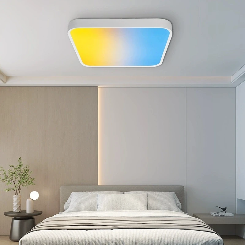 Tuya Smart WiFi RC Led Ceiling Lights 95Ra Full Spectrum CCT 1800-12000K Skylight Skyline Lamp‌ Modern Chandelier