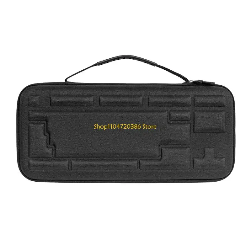 

EVA Keyboard Case For 84Keys 75% Keyboards Storage Bag With Ergonomic Handle