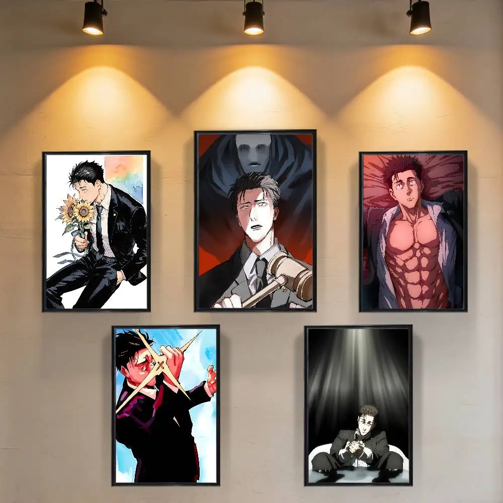 Poster Prints The strongest Lawyer Rampage Hiromi Higuruma Wall Picture Painting Gift Living Room Restaurant Bar