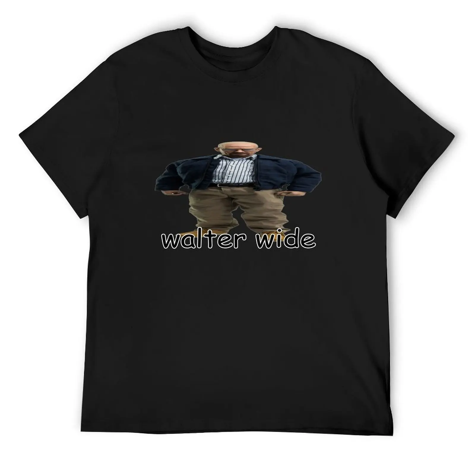 

walter wide breaking bad walter white parody T-Shirt