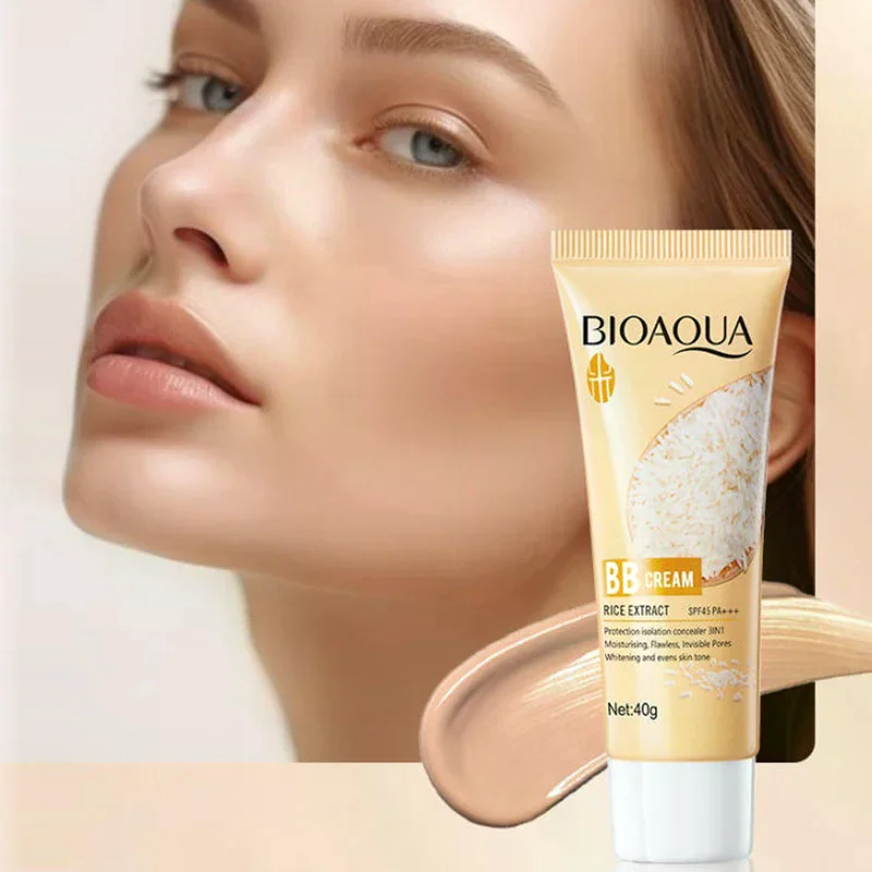 BIOAOUA Rice Powder Moisturizing BB Cream Refining Facial And Brightening