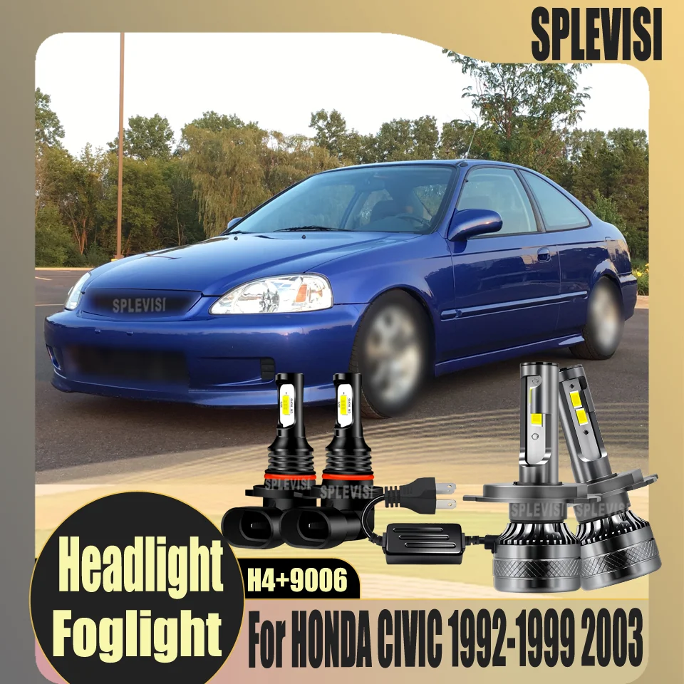 

Headlight FogLight Auto Accessories lifespan more than 50000 hours For HONDA CIVIC 1992 1993 1994 1995 1996 1997 1998 1999 2003