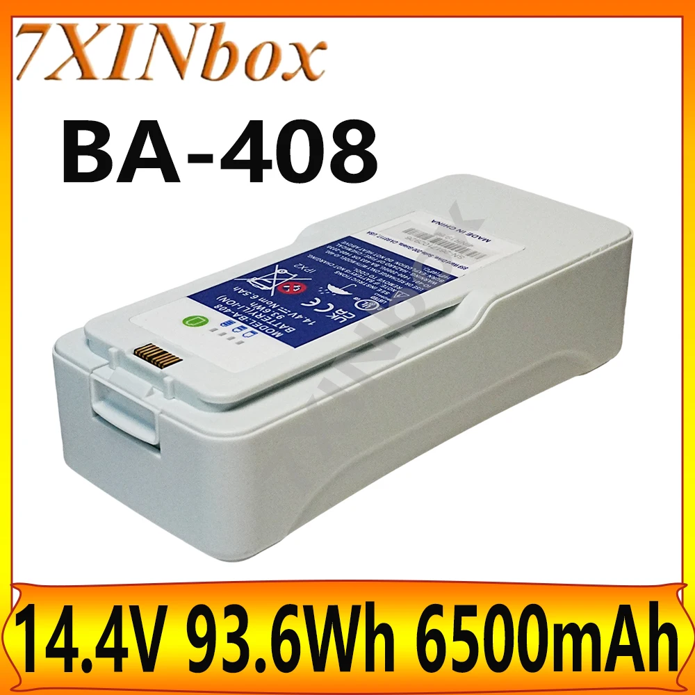 7XINbox NEW BA-408 14.4V 93.6Wh 6.5Ah Double Extended Life Replace Battery For Inogen One G4 For OxyGo FIT 8-Cell
