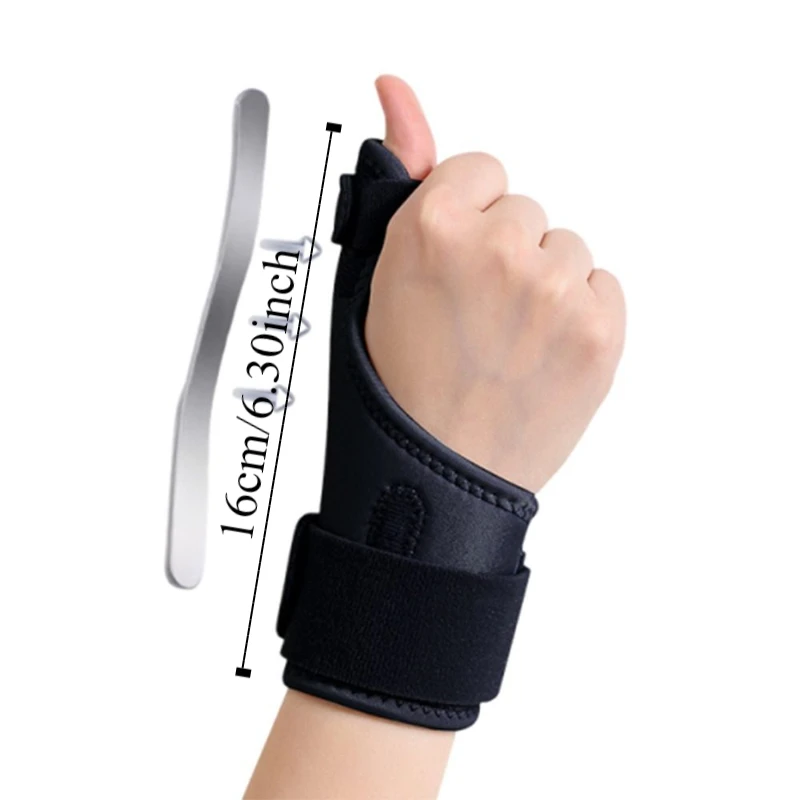 حامل إصبع قابل للتعديل للتعزيز المعدني، خفيف الوزن وجيد التهوية، يلتف حماية اليد للسلامة #6