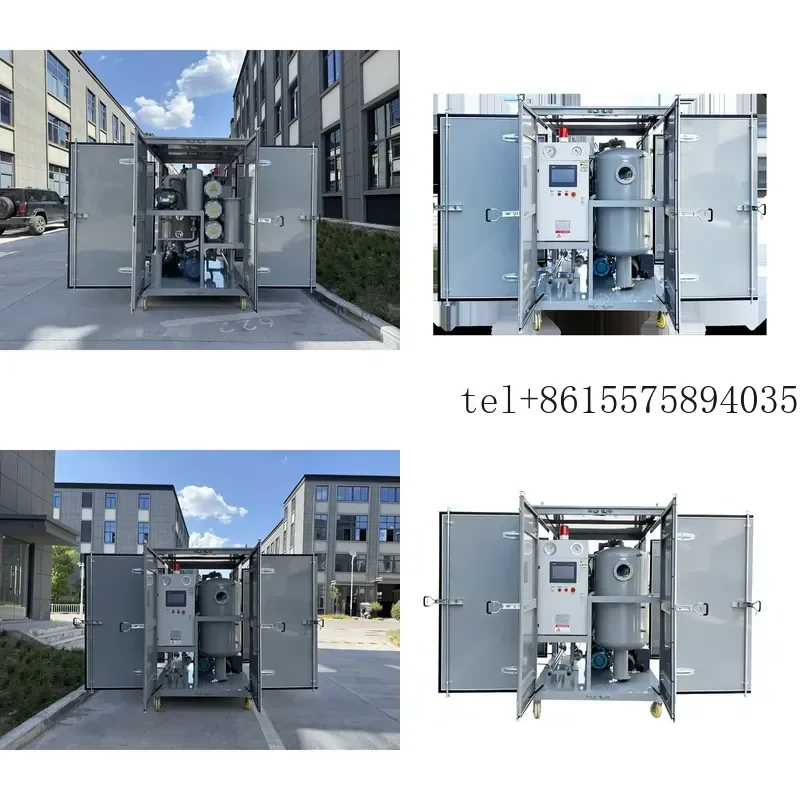 Hot Double-Stage Vacuum Transformer Oil Purification System Large Power Transmission Equipment