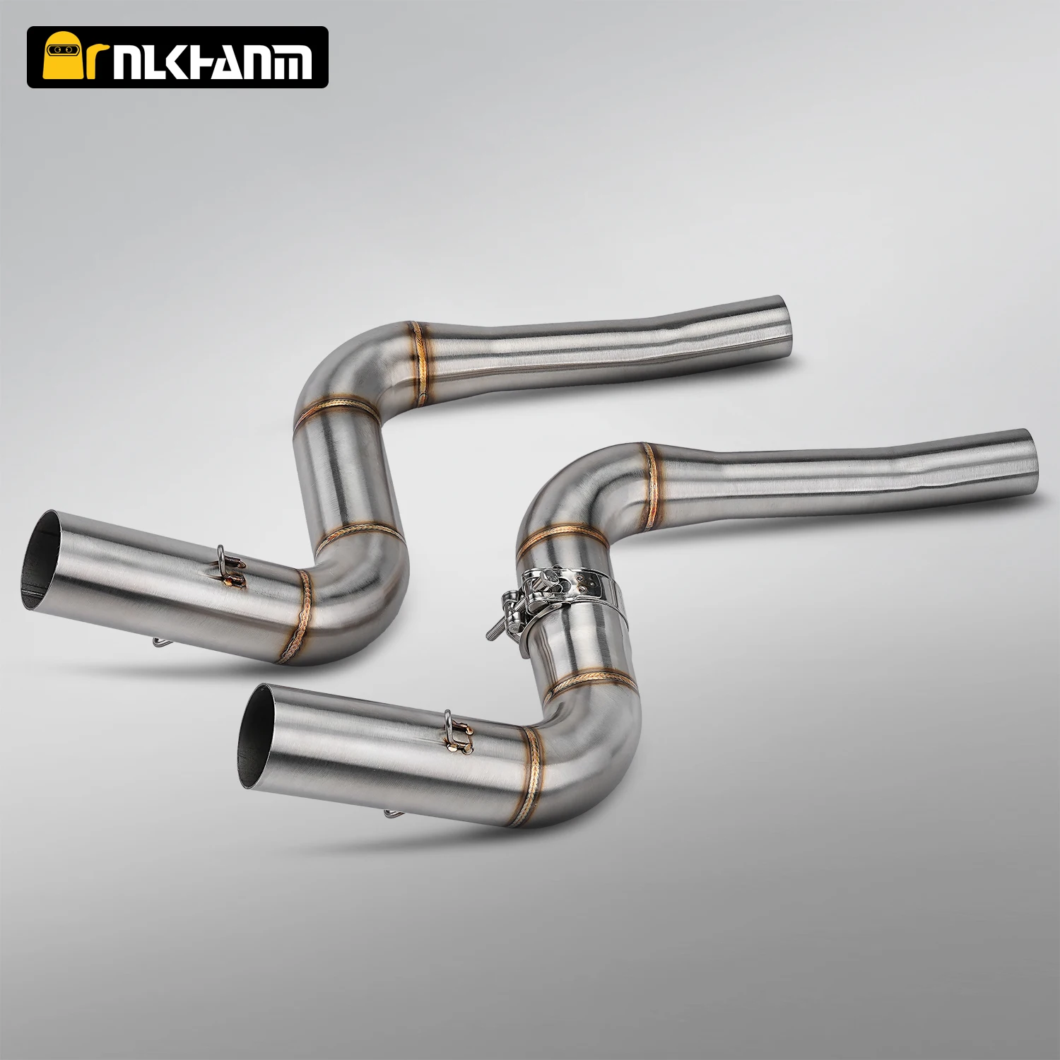 

For Bajaj Pulsar 200 NS200 RS200 2015 - 2024 Motorcycle Exhaust Escape Muffler Middle Link Pipe