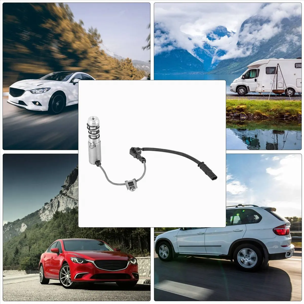 Super Sale Car Petrol Oil Pump Sensor Solenoid Valve for Citroen C4 Peugeot 207 308 C4L RCZ 1.6 V764723880 037990
