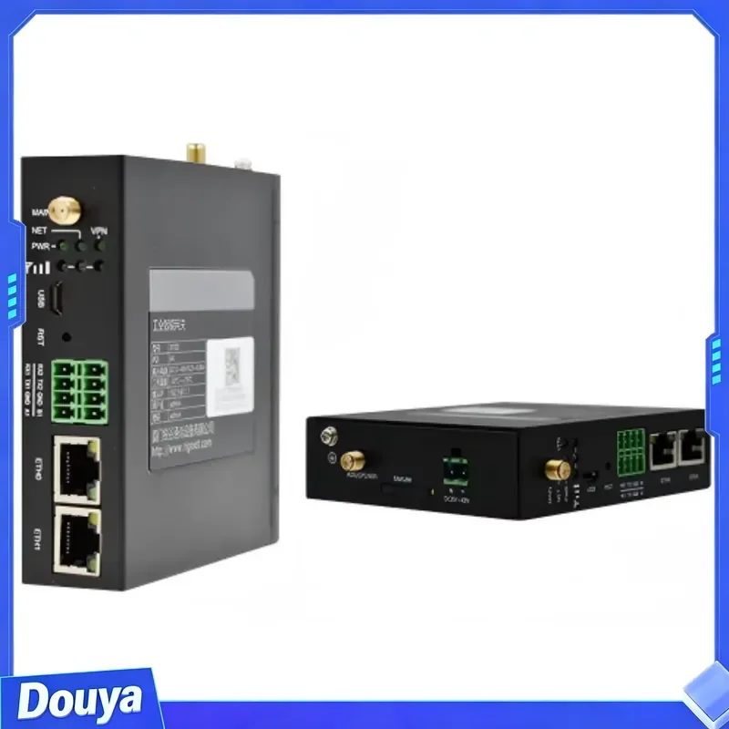 X100 Series Industrial IoT Gateway 4G LTE Cellular Router with RS485 RS232 Modbus MQTT WiFi Edge Computing Gateway for IIoT