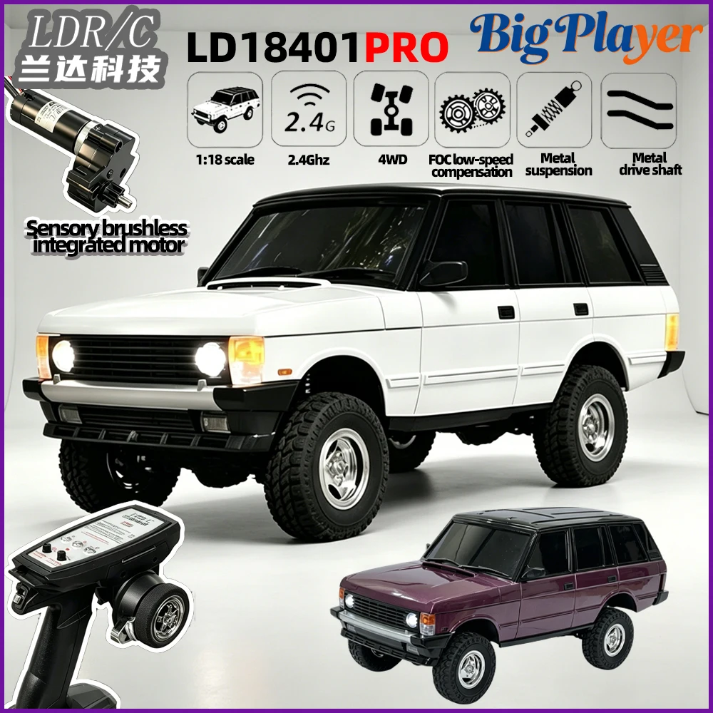 ldrc-18401y-g-upgraded-ld18401pro-1-18-rc-crawler-car-sensored-brushless-integrated-motor-professional-off-road-model-toy