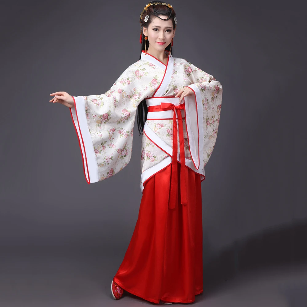 New Arrival Women Hanfu Traditional Dress Hanbok Chinese Tang Dynasty Performance Cosplay Costume Girls Clothing Vestidos Dress