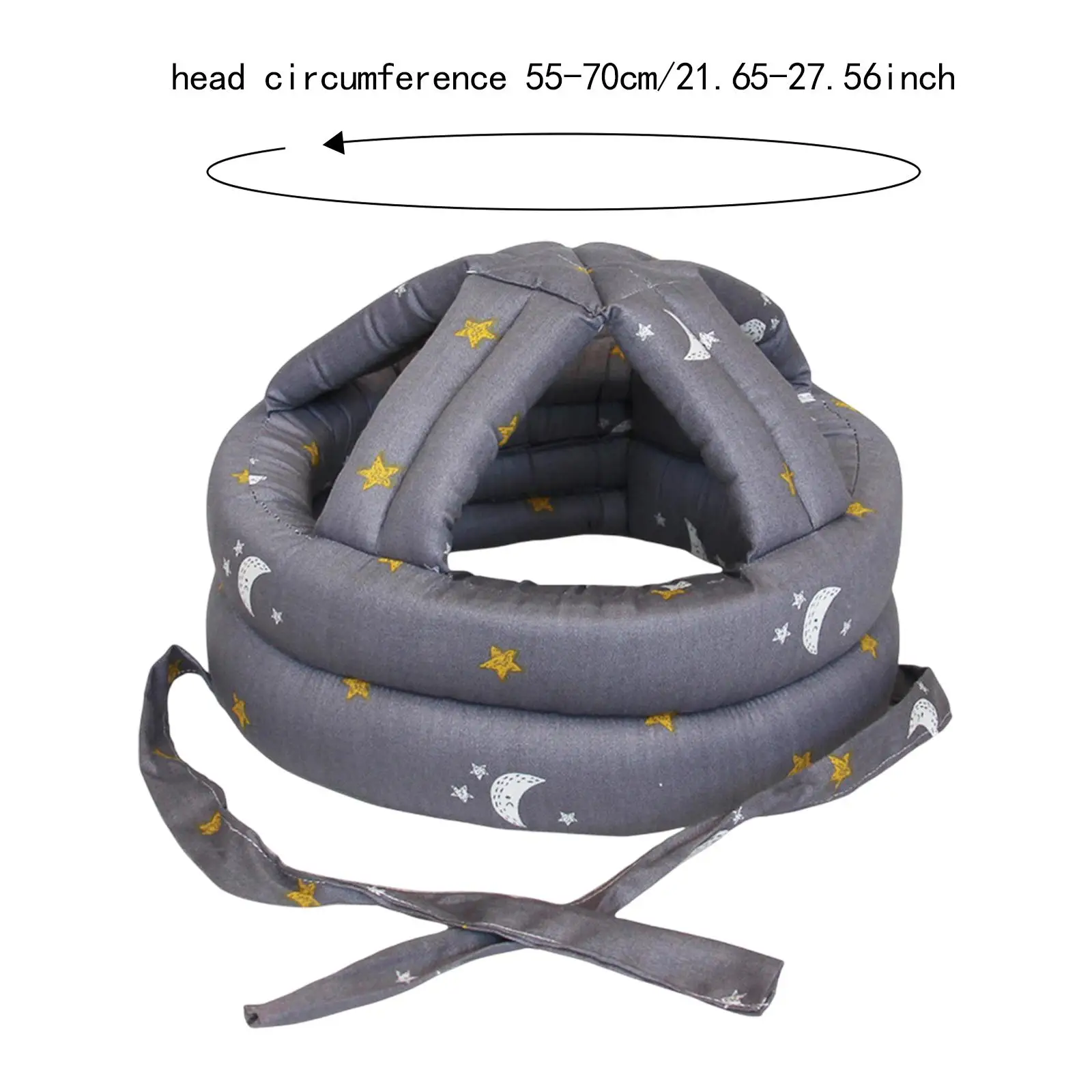 Elderly Protective Head Hat Adjustable Size Thick Soft Shock Protection for Old Men Breathe Fall Resistant Hat Anti Fall Cap