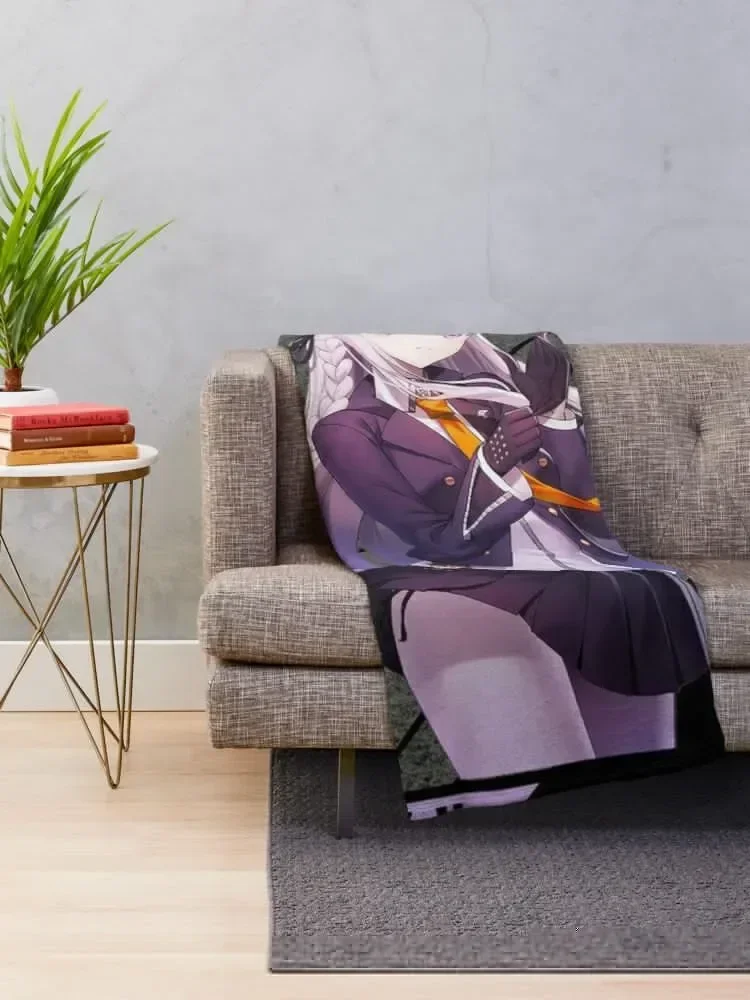 Kyoko Kirigiri Throw Blanket sofa bed Stuffeds Blankets