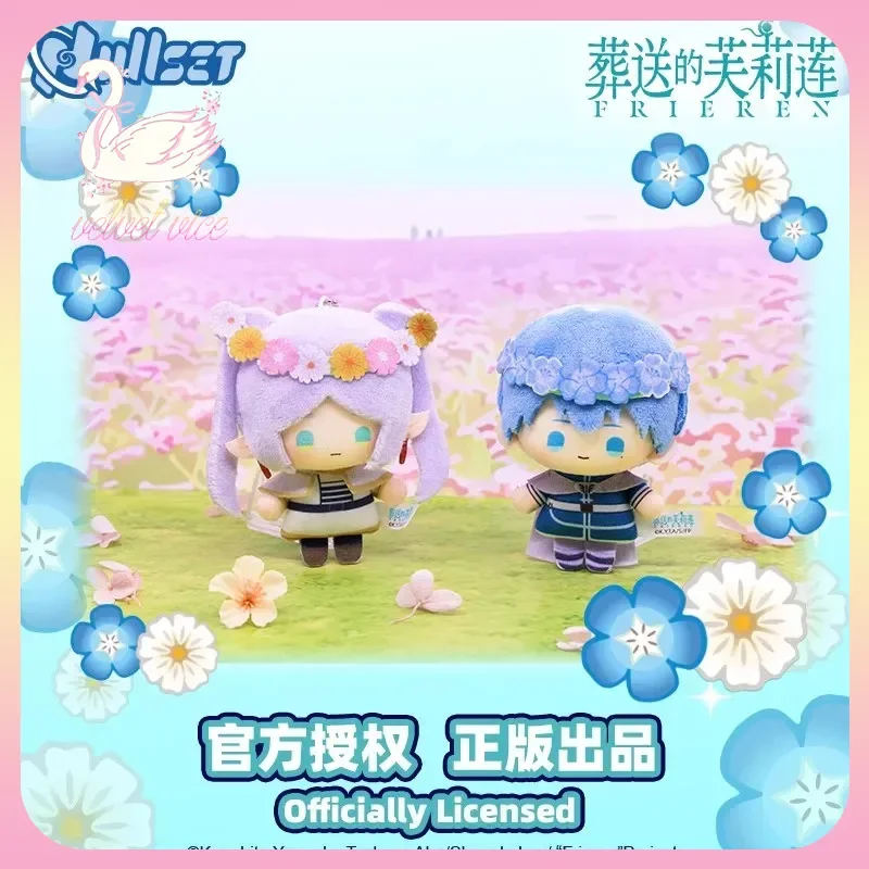 Original Nullset Frieren Mini Doll Series Plush Pendant Frieren Himmel Fern Cute Anime Peripheral Collection Acg Pendant Gift