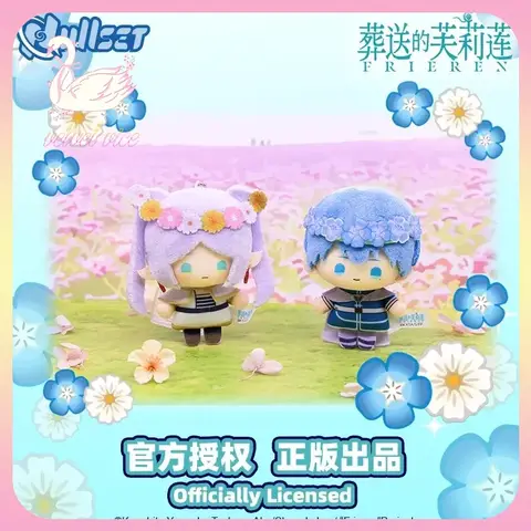 Original Nullset Frieren Mini Doll Series Plush Pendant Frieren Himmel Fern Cute Anime Peripheral Collection Acg Pendant Gift