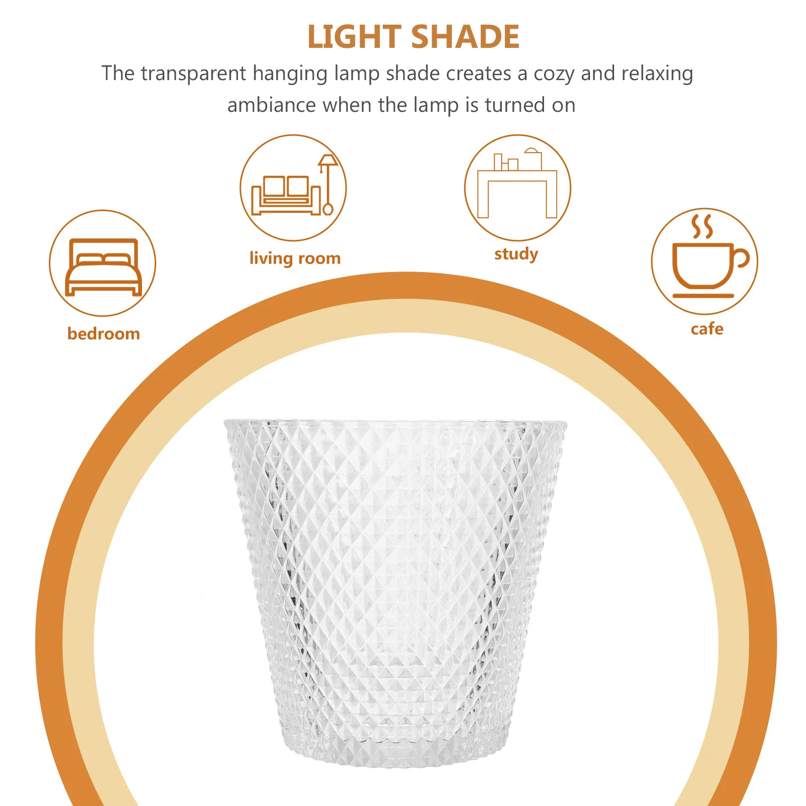 قلادة ضوء الظل الزجاج مصباح الحرس تصميم بسيط الحد الأدنى مريح الاسترخاء أجواء DIY بها بنفسك الجدار مصباح ميزة نمط فاخر المنزل