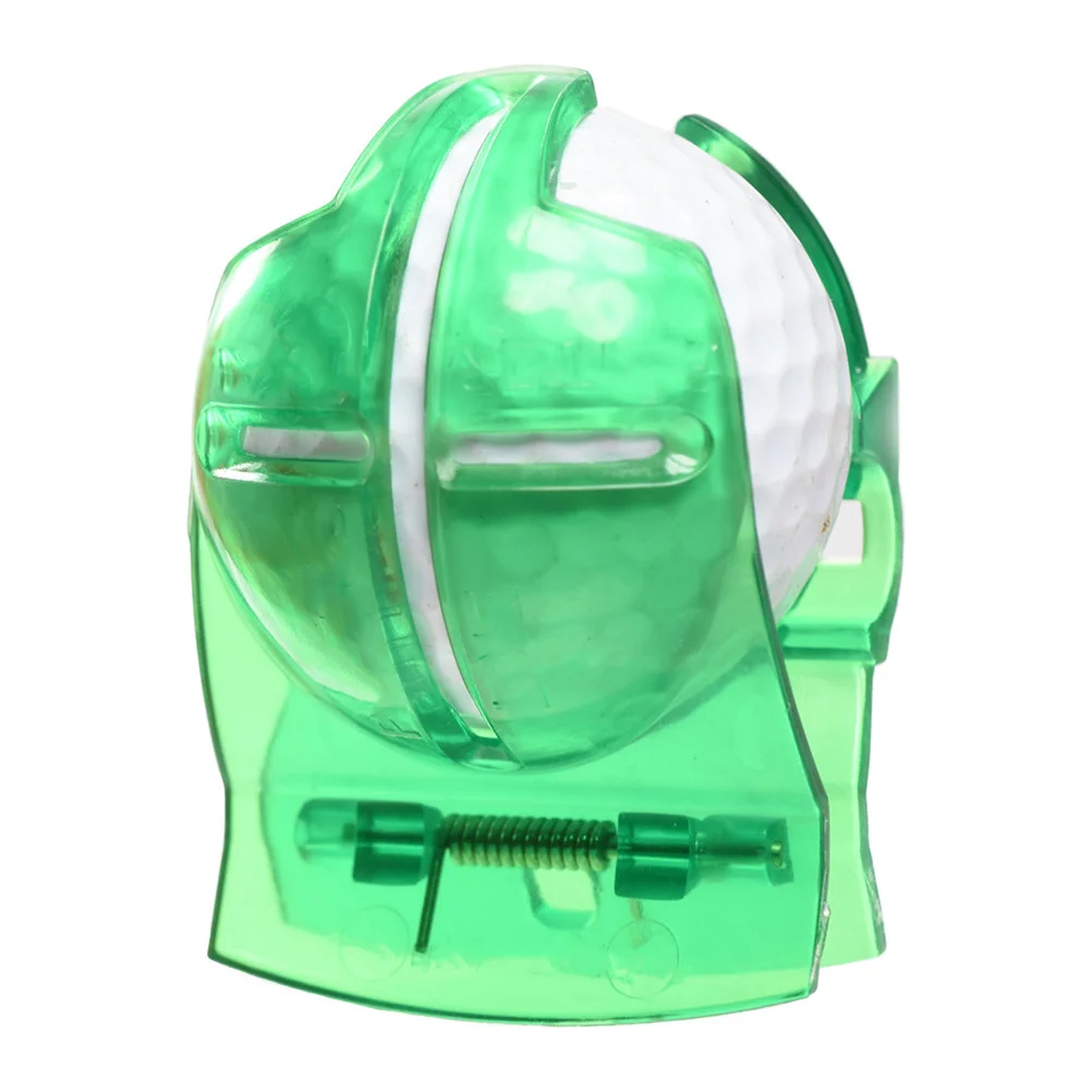 3 قطعة Abs كرة جولف المنتقى كليب المحمولة خط الكاتب أداة التدريب الإيدز المسترد لوضع ممارسة إكسسوارات الغولف