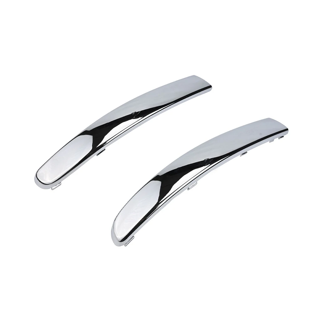 Silver Bumper Strip Front Bumper Trim For Car Exterior Restoration Silver Quick Installation For Fiat 500 2007-2015