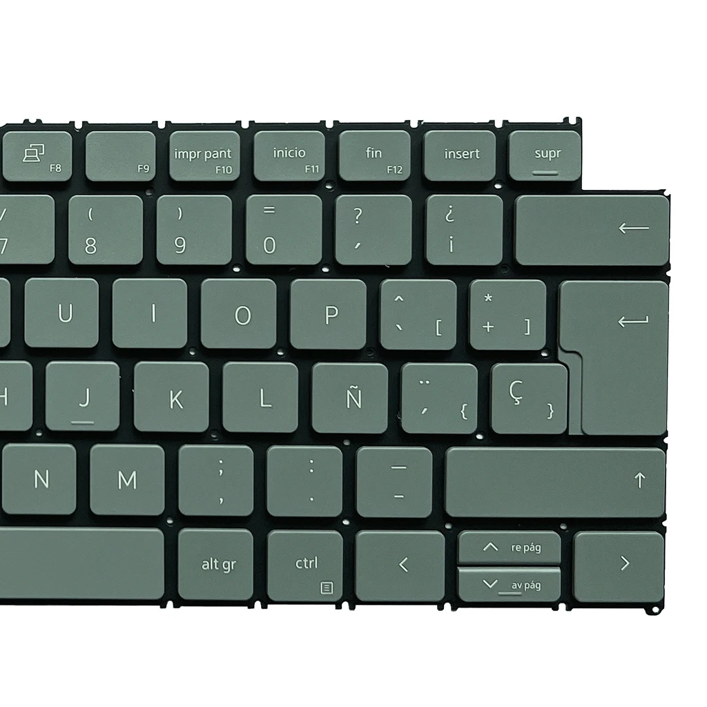 Imagem -05 - Teclado Espanhol para Dell Vostro Retroiluminado em 7415 5310 5320 14 5410 P143g 5415 Inspiron 5410 em 7420 em P161g