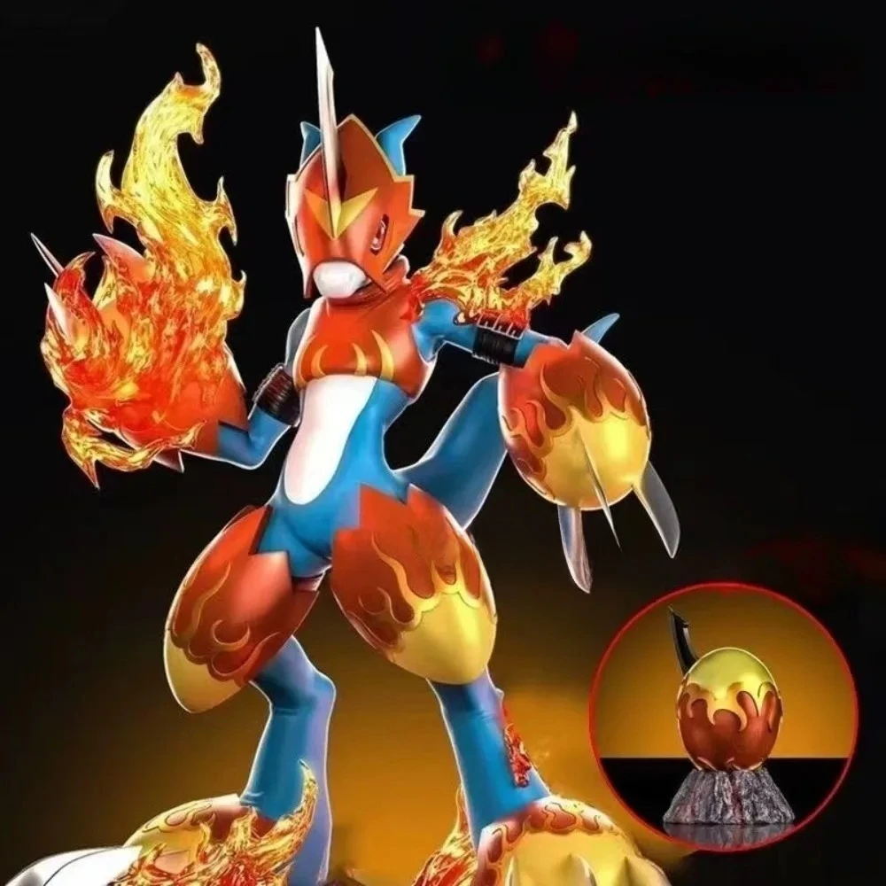 

18cm Anime Figure Digimon Adventure Fladramon Figure Model War Greymon Model PVC Action Figure Boys Toys