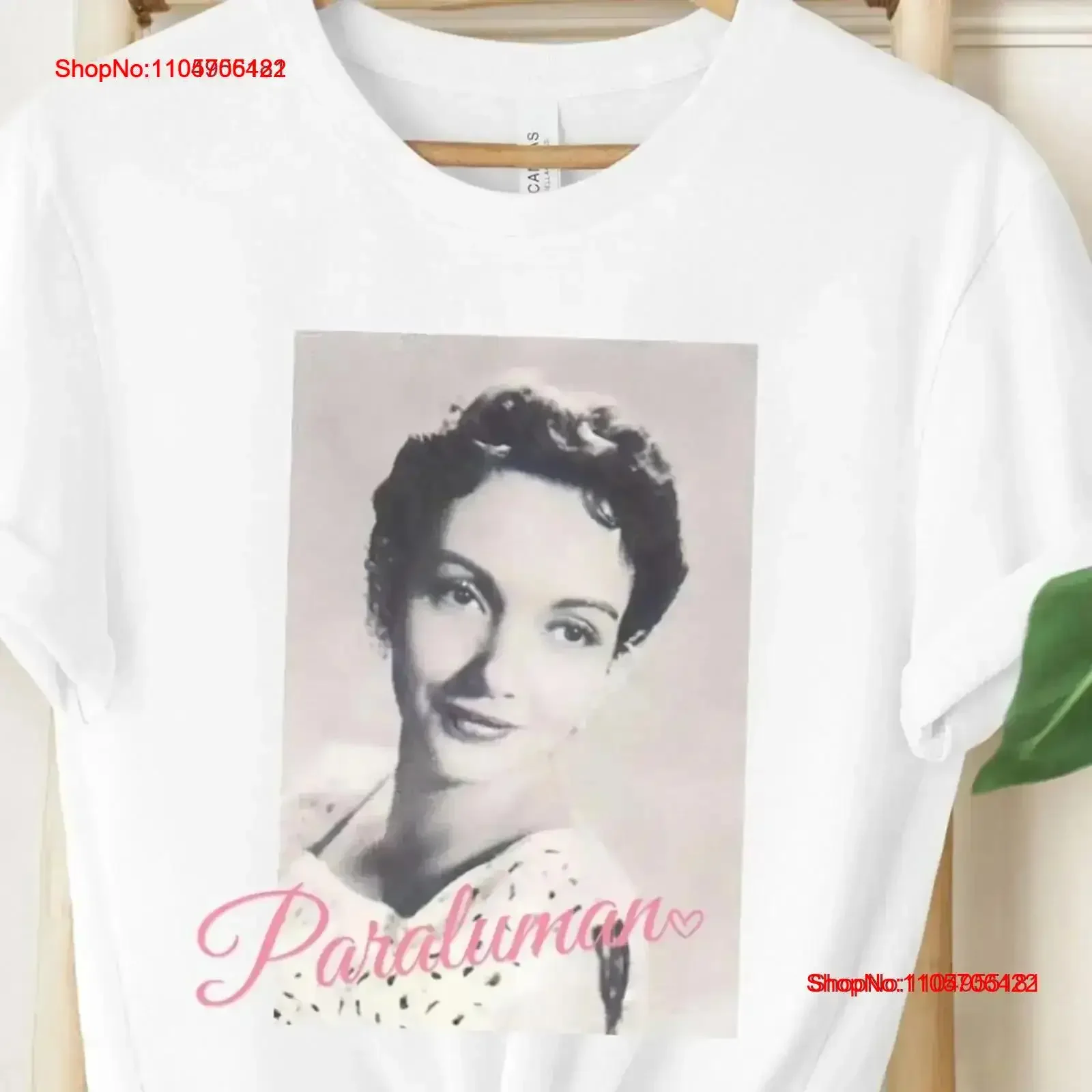 Paraluman T Shirt Tribute to the Iconic Filipina Actress from Sampaguita Pictures in Philippine Cinema for Filipino Pinoy or