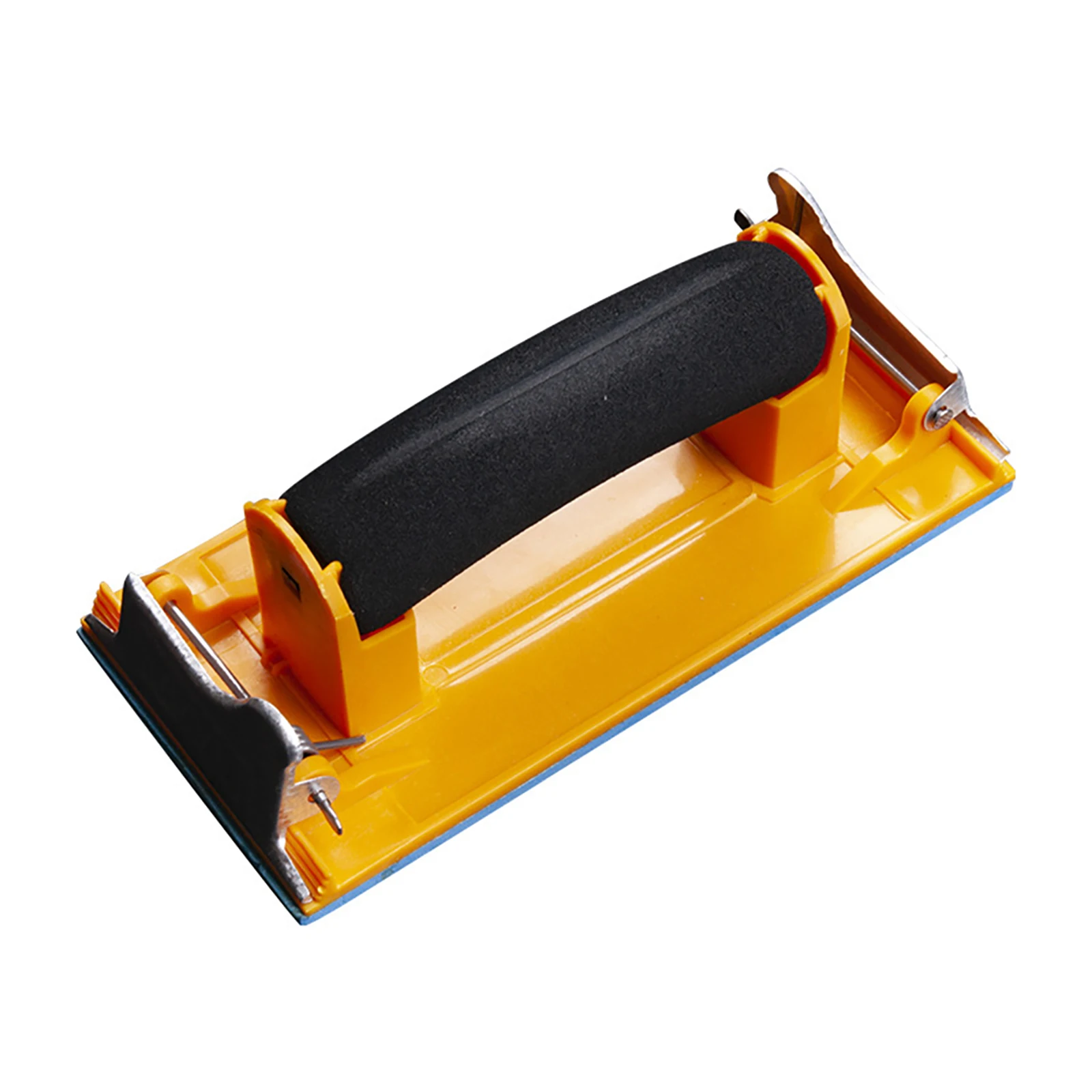 Sandpaper Holder Grinding Polish Tool With Handle Woodworking Abrasive Tool Wall Sand Board With Metal Clips Polishing Tool