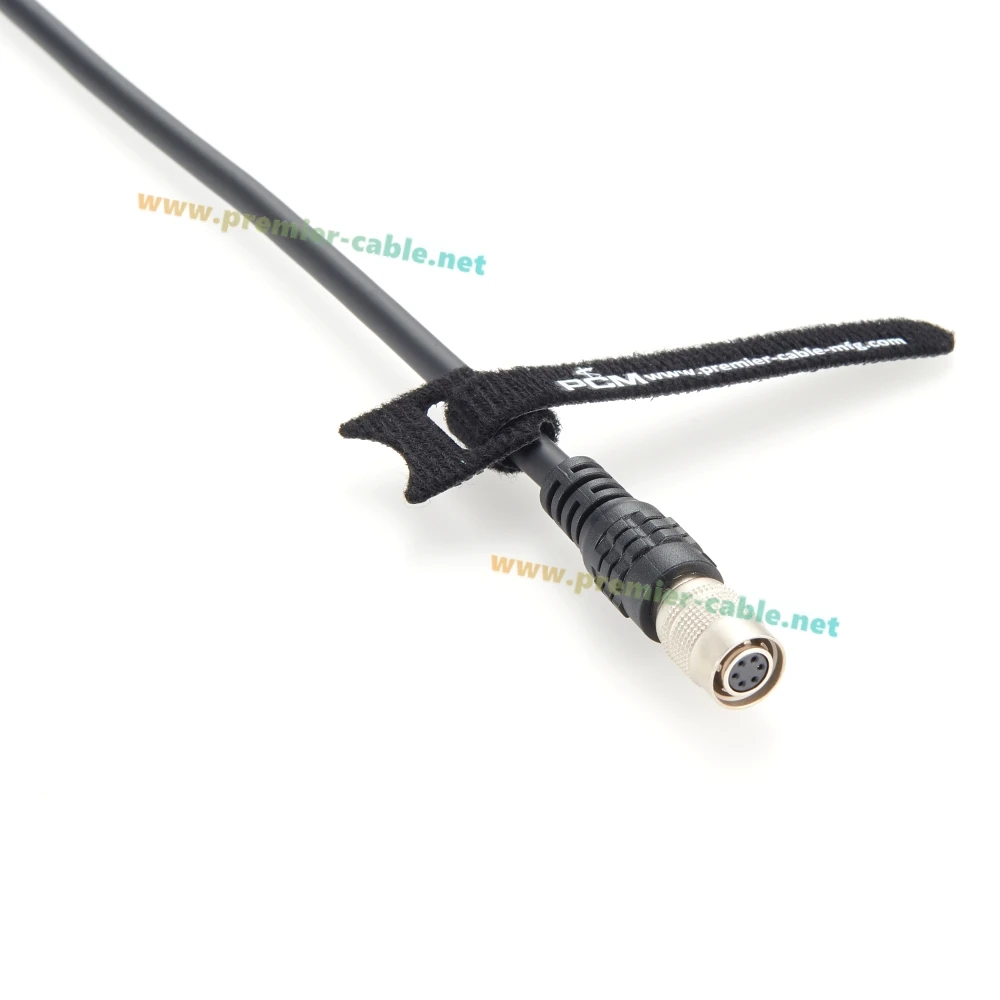 Compatible with Hirose HR10A-7P-6S 6Pin Female Trigger Cable High Flex Power I/O Machine Vision Cord for CCD Industial Camera