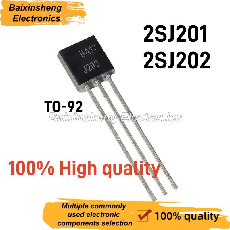 20PCS 2SJ201 2SJ202 TO‑92 P‑Channel MOSFET Transistor Electronic Components For Circuit Board Repair Replacement