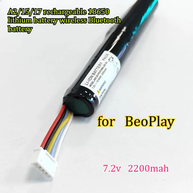 

18650 2200mah Suitable for BeoPlay A2/15/17 7.2v Rechargeable Lithium Battery Wireless Bluetooth Endurance Battery