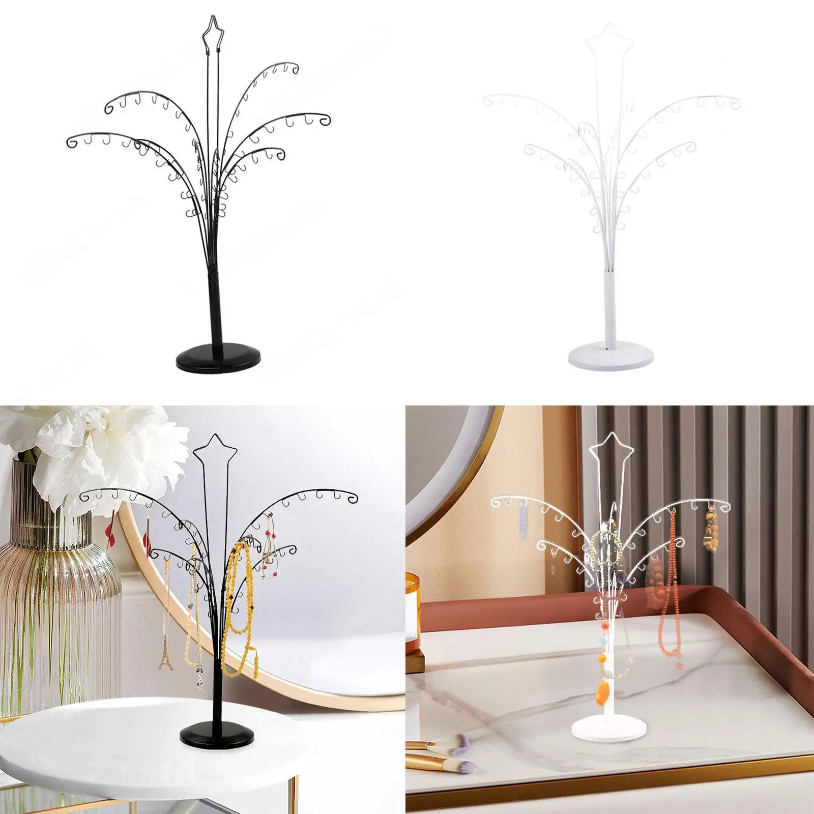 

Earring Rack Home Decor Modern Jewelry Organizer for Bracelet Necklace Gifts