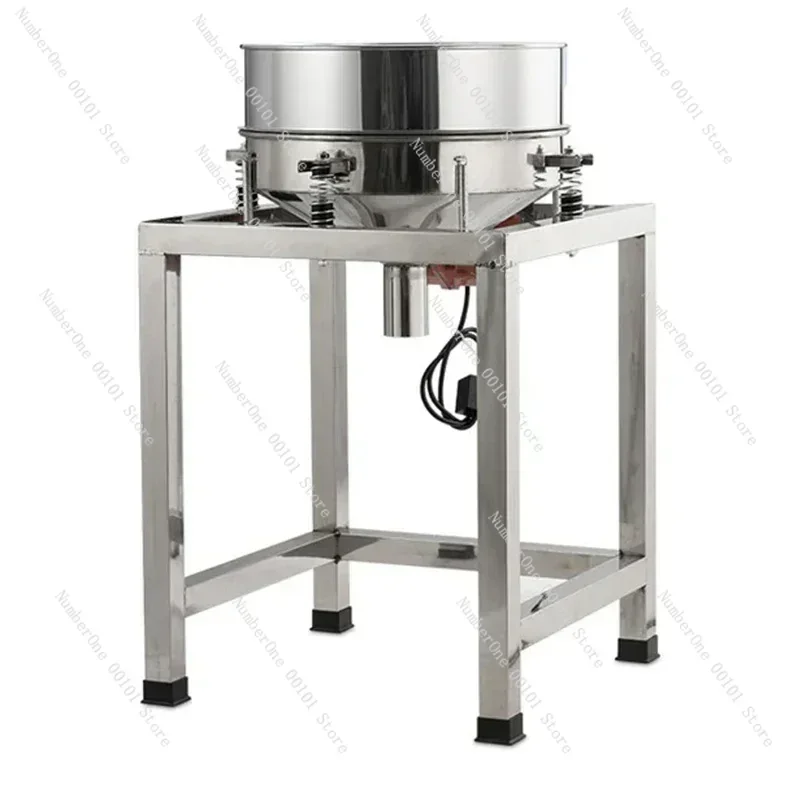 

Stainless Steel 40cm Vibrating Sieve machine electric vibration screen powder machine electrostatic spraying screening