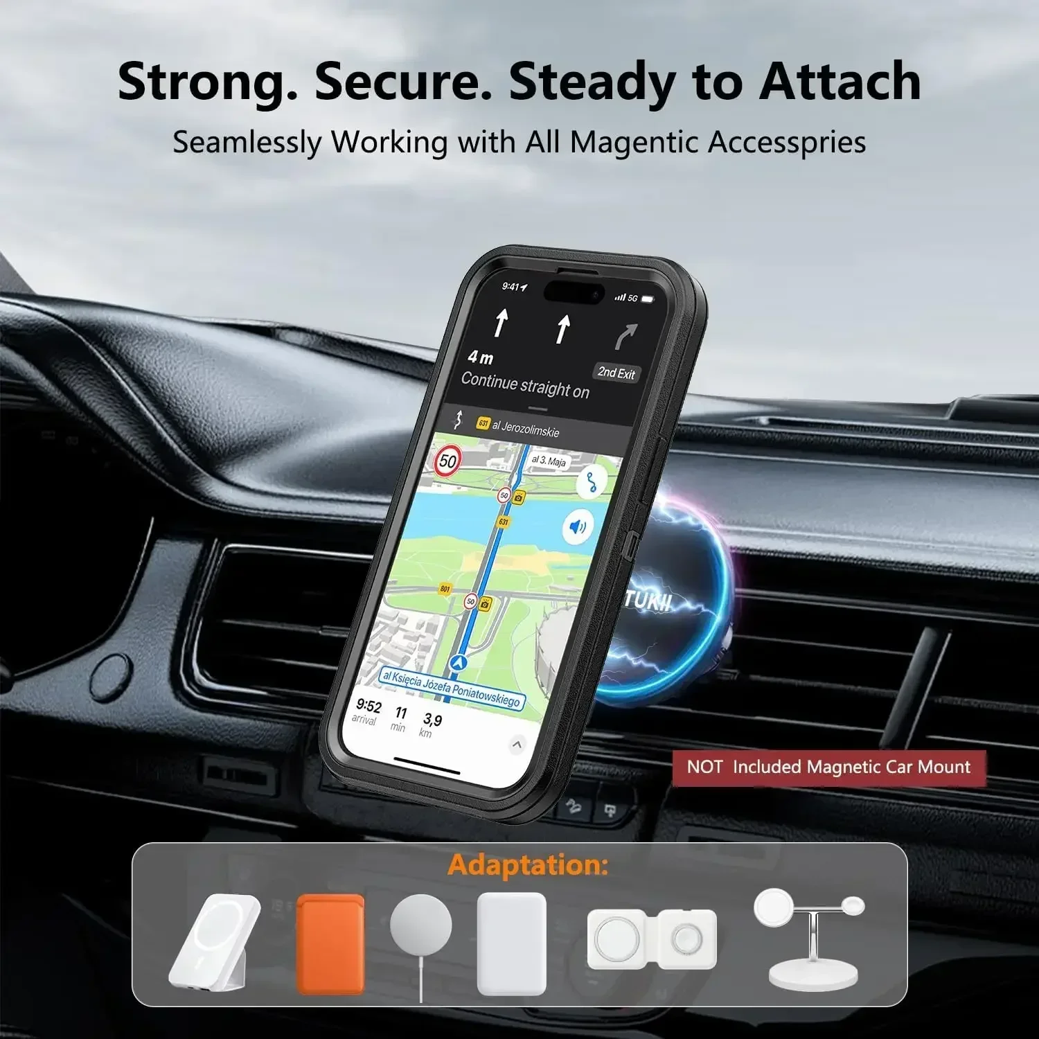 Case For iPhone 17 Pro Max 16 15 Pro Max iphone 16 Pro Max Heavy Duty Shock Absorption  Full Body Protective Silicone Rubber Cas