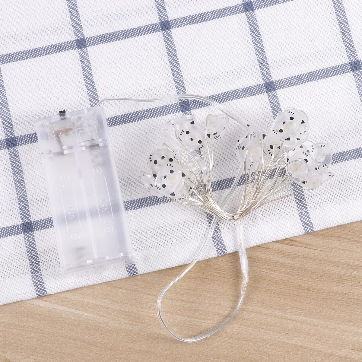 20 المصابيح الأسلاك النحاسية القط سلسلة أضواء بالطاقة الجنية ضوء للحزب غرفة نوم الزفاف الديكور سلسلة أضواء #1