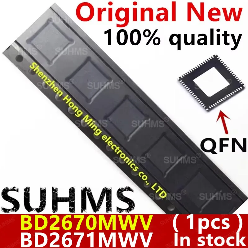 (1piece)100% New BD2671 BD2670 BD2671MWV BD2670MWV BD2671MWV-E2 BD2670MWV-E2 QFN-68