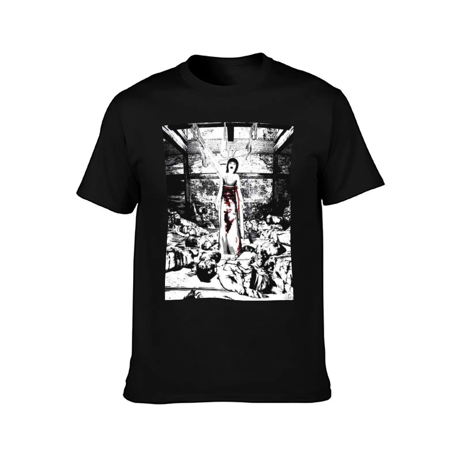 Fatal Frame 2 (2) T-Shirt Non-Shrink Basic Cotton T-Shirt